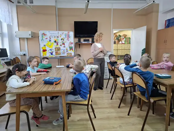 Dzieci z grupy 01 Biedronki wypowiadają się na temat ulubionych książeczek