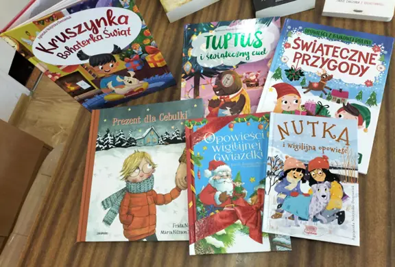 Nowe książki o tematyce świątecznej.