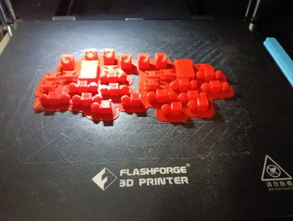 wydrukowany projekt 3D ucznia