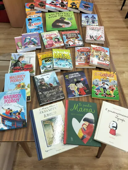 Nowe książki dla dzieci i młodzieży w naszej bibliotece.