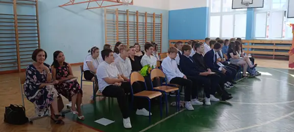 uroczyste zakończenie roku szkolnego 2024-2025 klas ósmych - zdjęcie 7