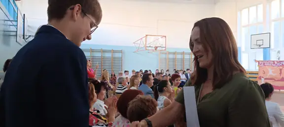 uroczyste zakończenie roku szkolnego 2024-2025 klas ósmych - zdjęcie 44