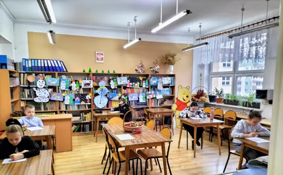 Uczniowie kl. III biorą udział w Szkolnym Konkursie Czytelniczym - Bohaterowie książek A. Lindgren.