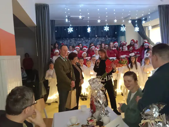 Podziękowania dla Pani Dyrektor Anny Kurcab-Kościańskiej