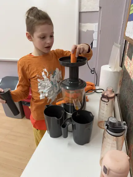 Robimy soki z marchwi.