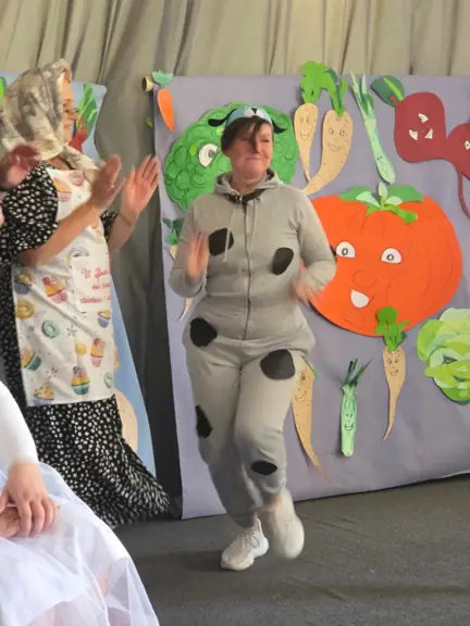 Pani Gosia jako piesek