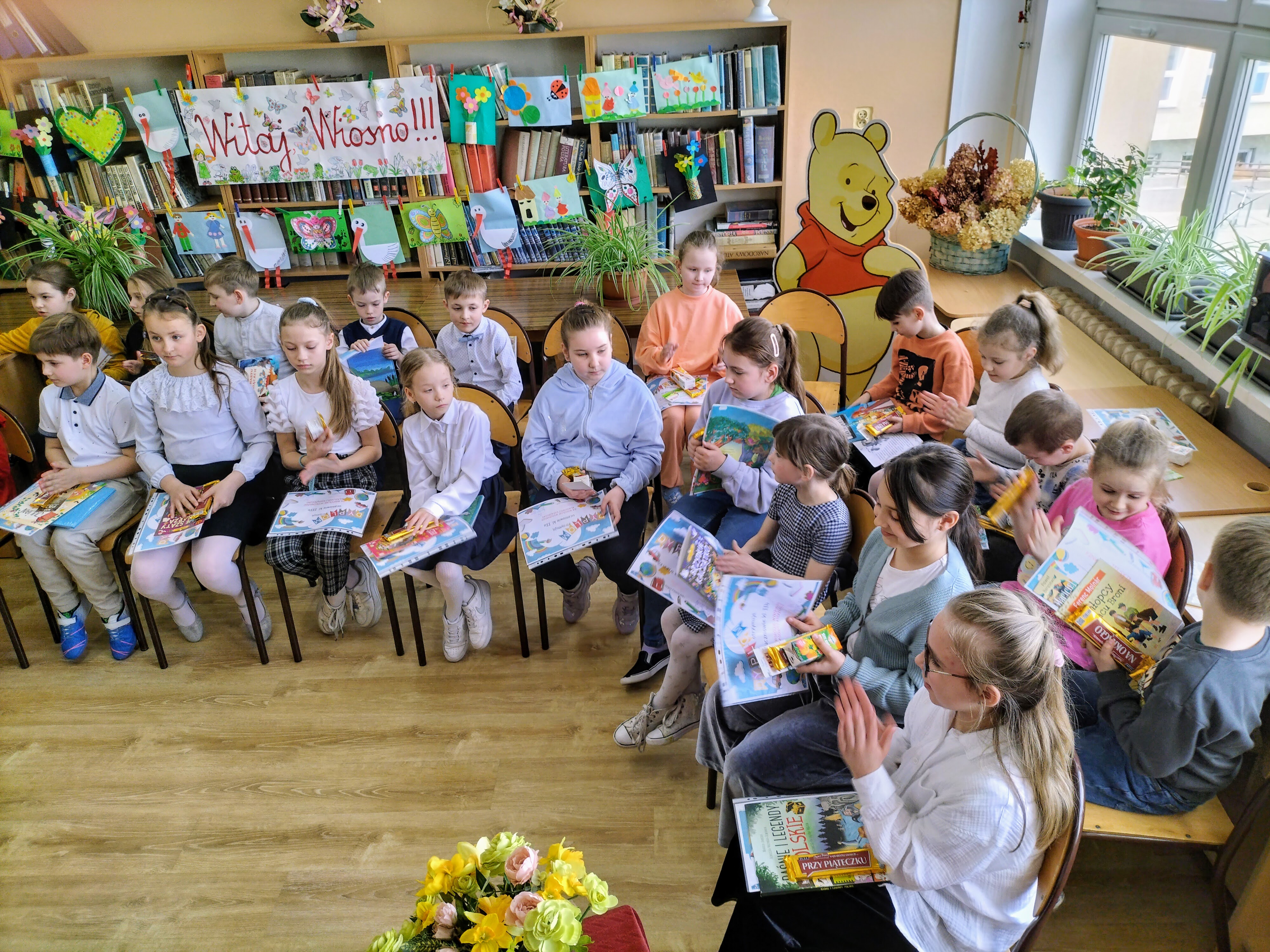 Uczestnicy Konkursu Pięknego Czytania