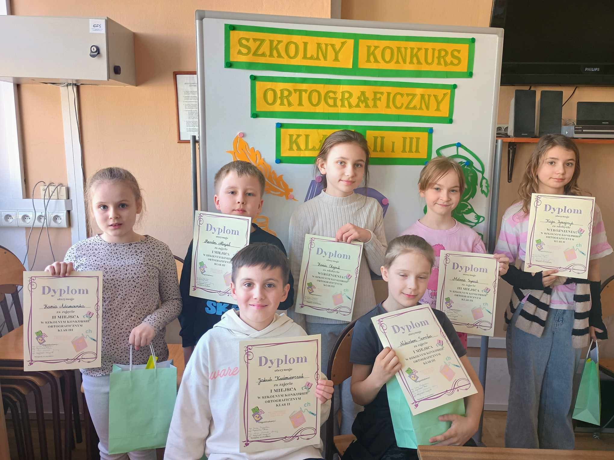 Konkurs ortograficzny - 2