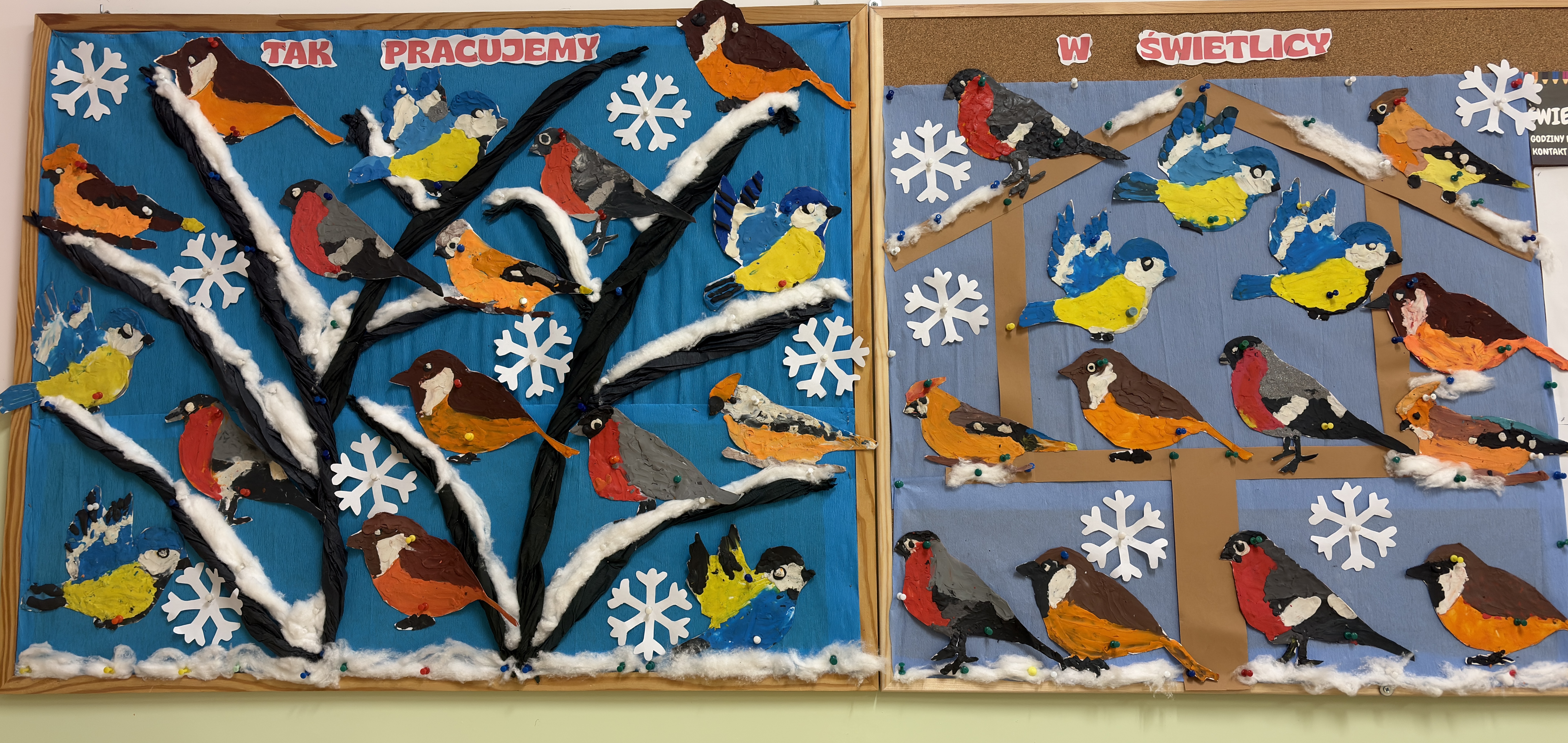 Skrzydlaci mieszkańcy zimowej Polski