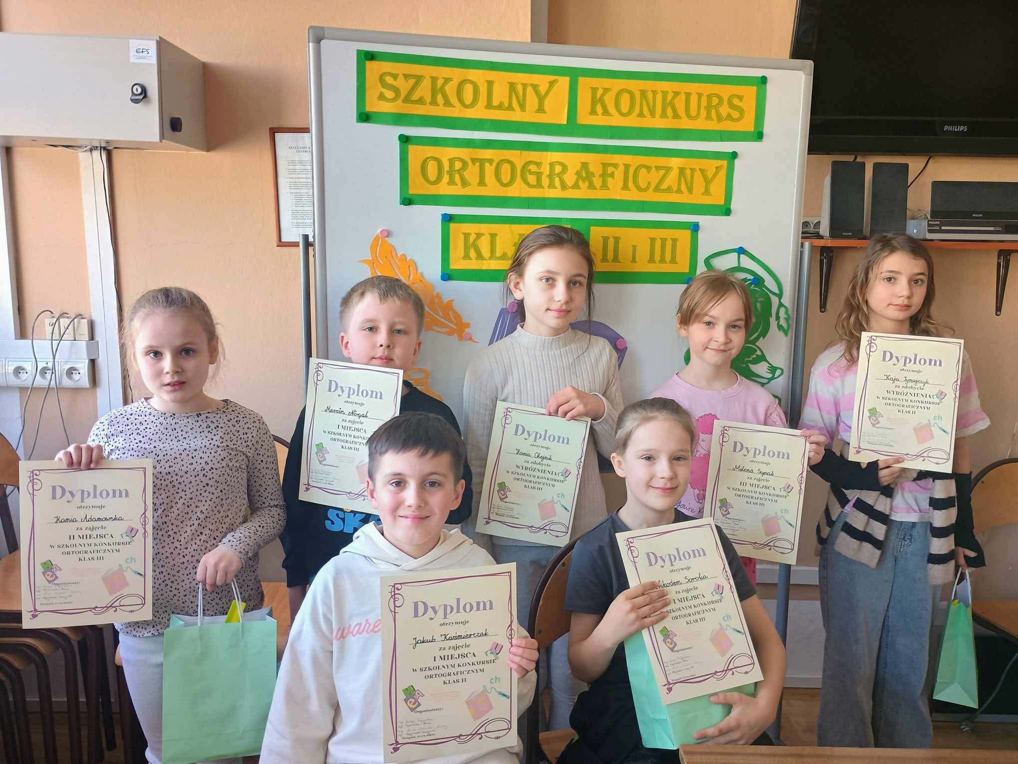 Konkurs ortograficzny -1 